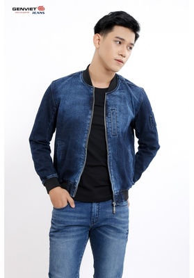 Áo Khoác Bomber Jeans