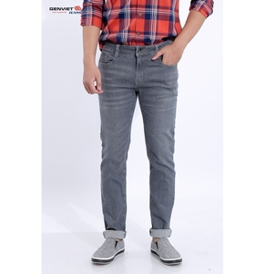 Quần Dài Jeans Wash Nhẹ