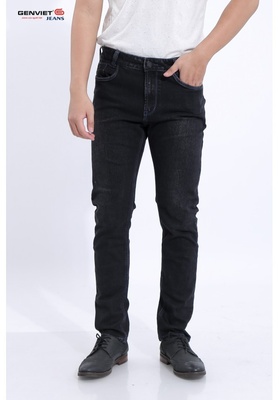 Quần Dài Jeans Côn Đơn Giản