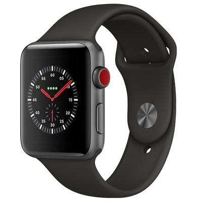 Apple Watch S3 LTE 42mm viền nhôm dây cao su