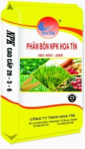 NPK 20-3-6 + Vi lượng