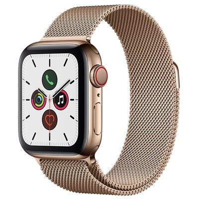 Apple Watch S5 LTE 44mm viền thép dây thép